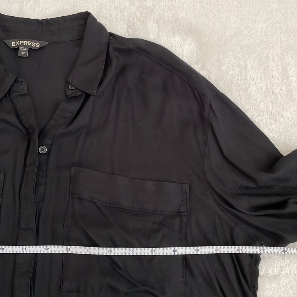 Express Button Up - Black - Picture 3 of 8